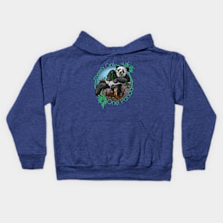 There's Only One Panda Kids Hoodie